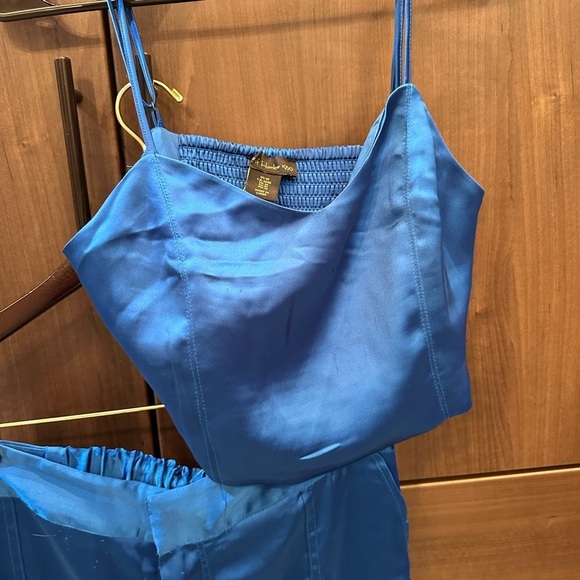 House of Harlow 1960 satin matching set size M - Picture 10 of 11